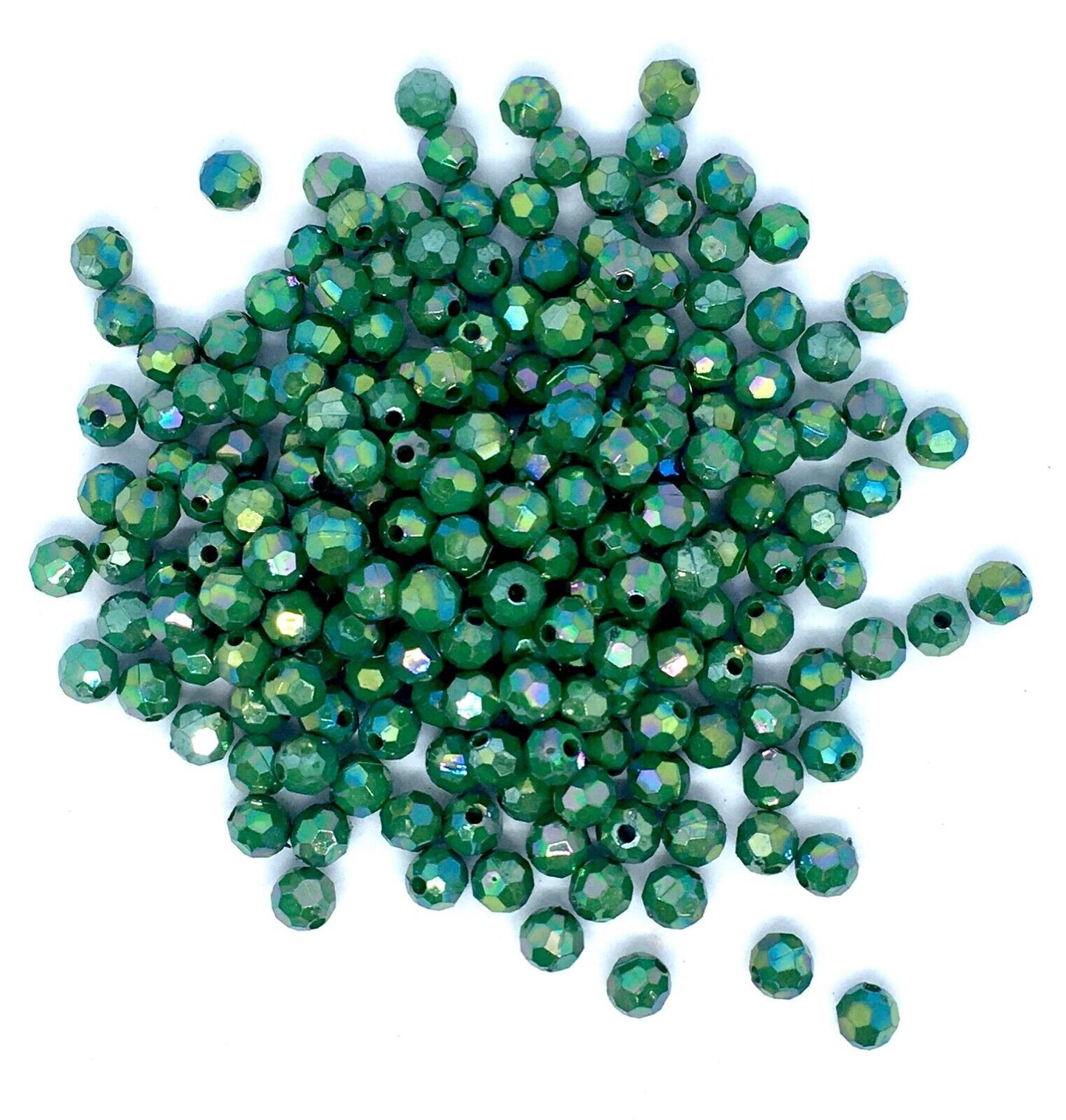 150x  Antique Tibetan Style 5/6mm Acrylic Spacer Beads - Choose Your Design