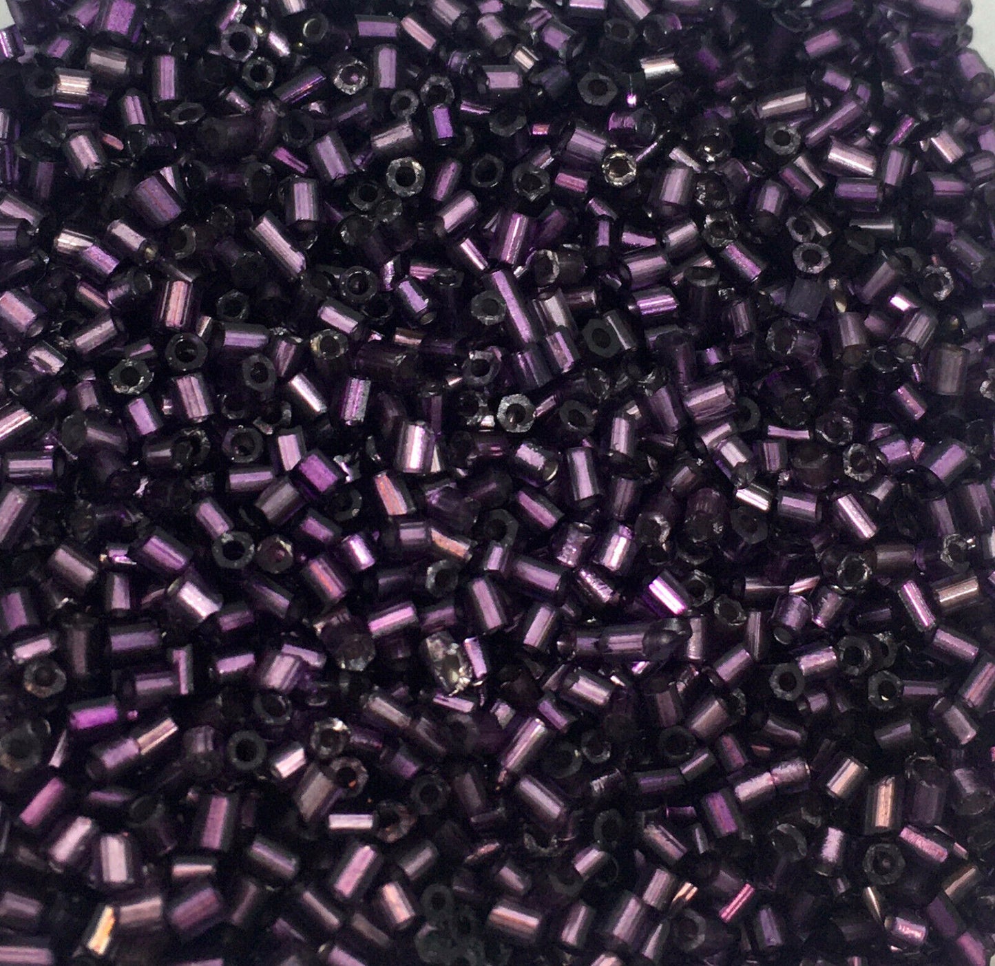 3000+ Bugle 2.5x2.0mm Glass Seed Tube Beads  - Choose Your Colour
