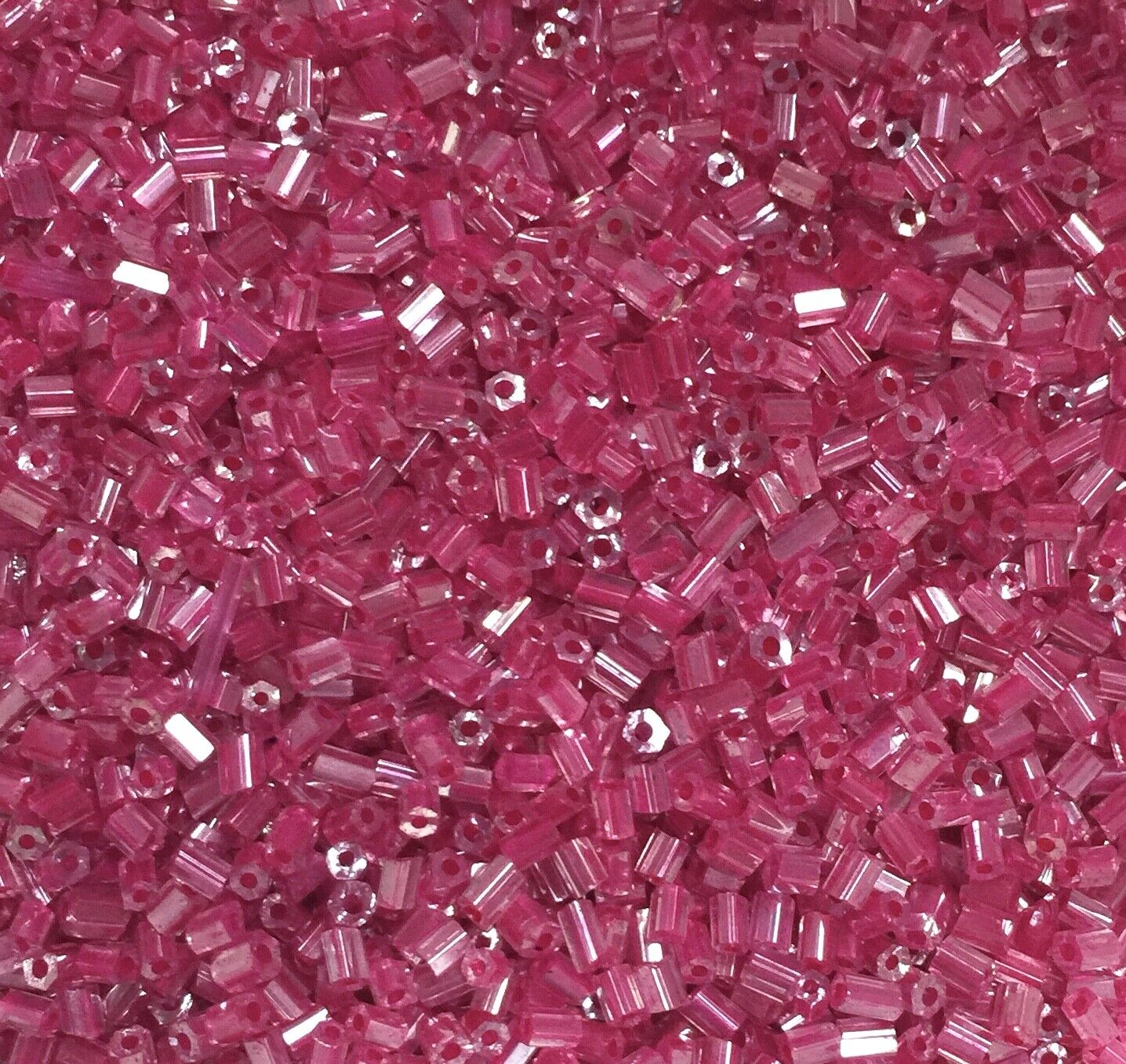 3000+ Bugle 2.5x2.0mm Glass Seed Tube Beads  - Choose Your Colour