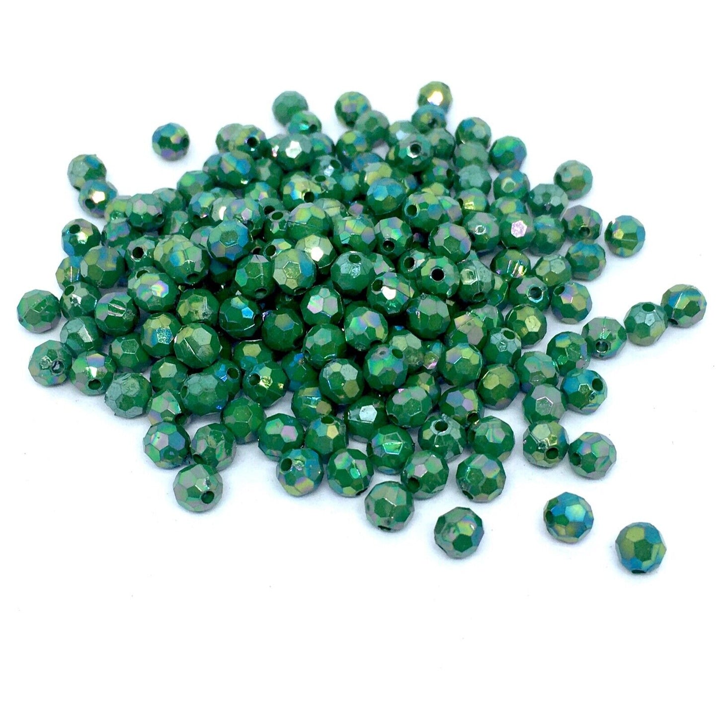 150x  Antique Tibetan Style 5/6mm Acrylic Spacer Beads - Choose Your Design