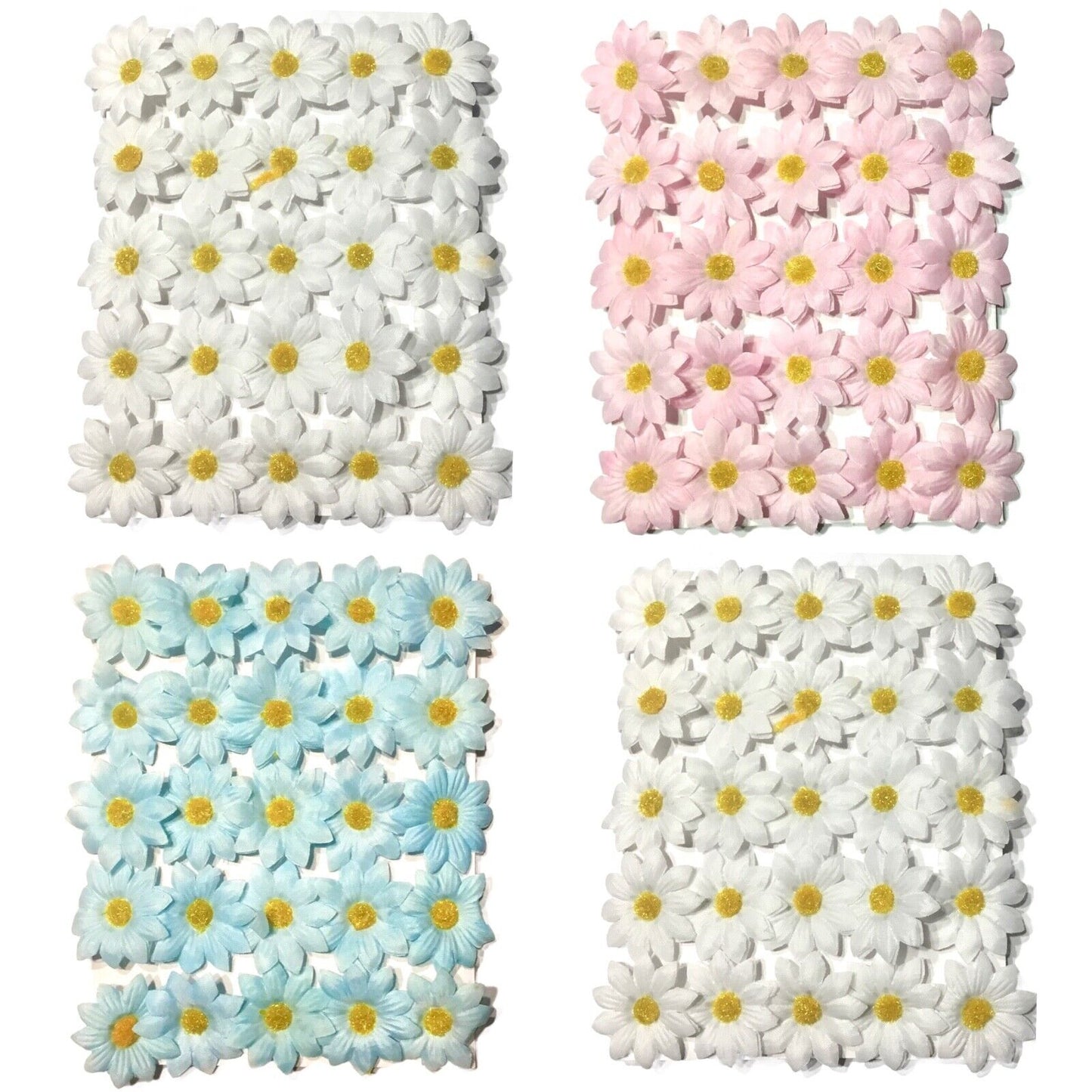 25pc Easter Daisy Flower 40mm - Pick your Colour
