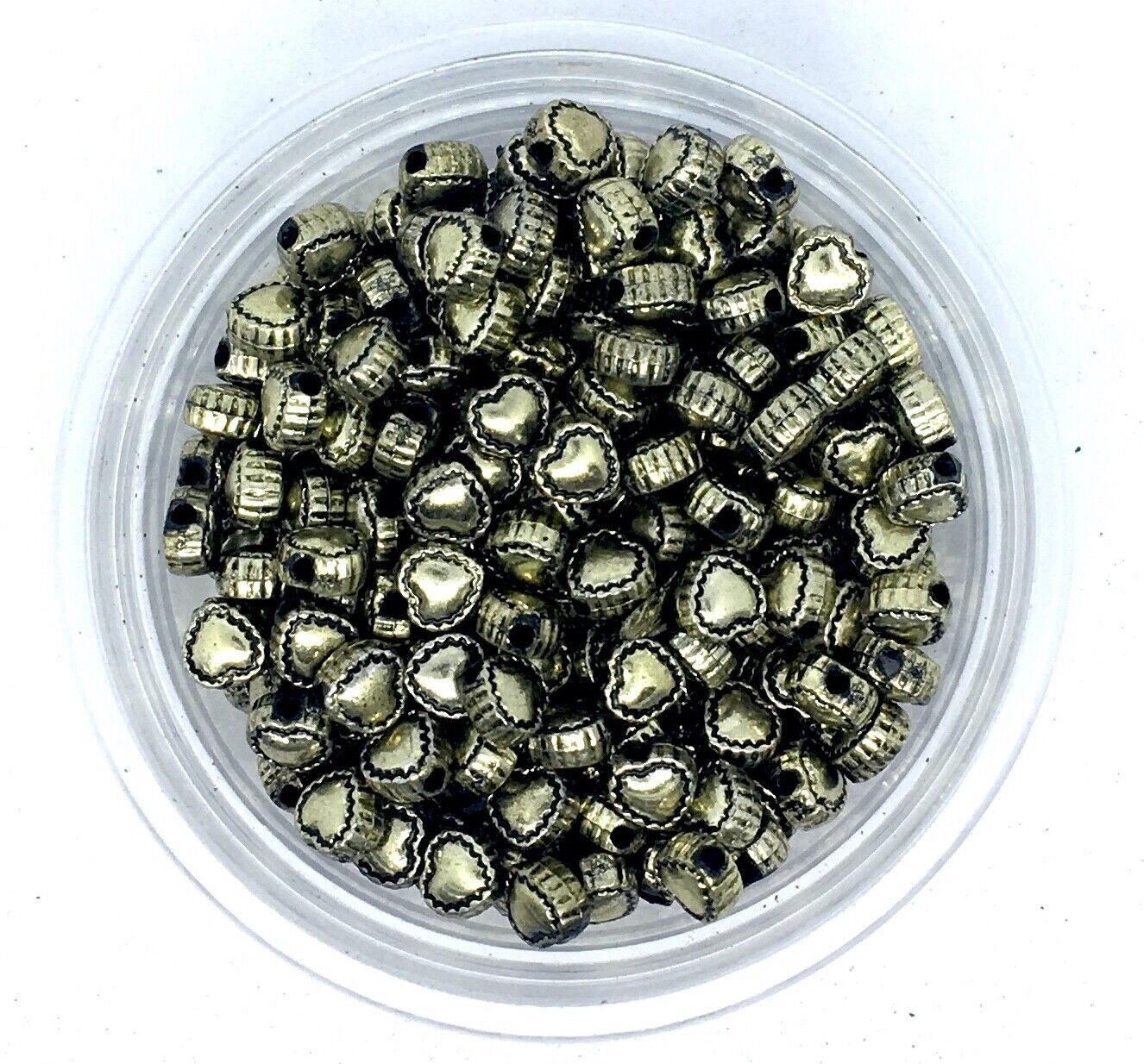 150x  Antique Tibetan Style 5/6mm Acrylic Spacer Beads - Choose Your Design