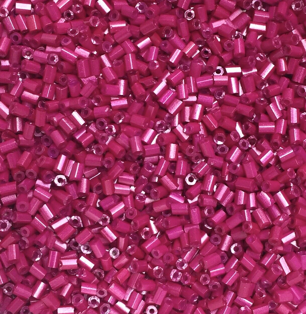 3000+ Bugle 2.5x2.0mm Glass Seed Tube Beads  - Choose Your Colour