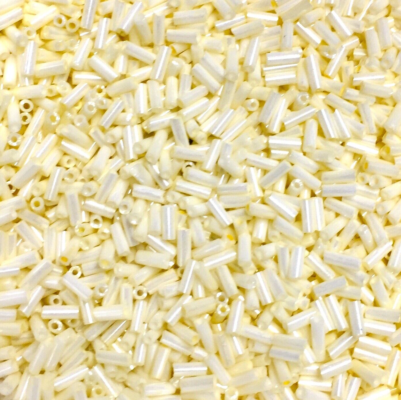 1800+ Shiny Bugle Glass 4.5-5.0mm Seed Tube Beads - Choose Your Colour