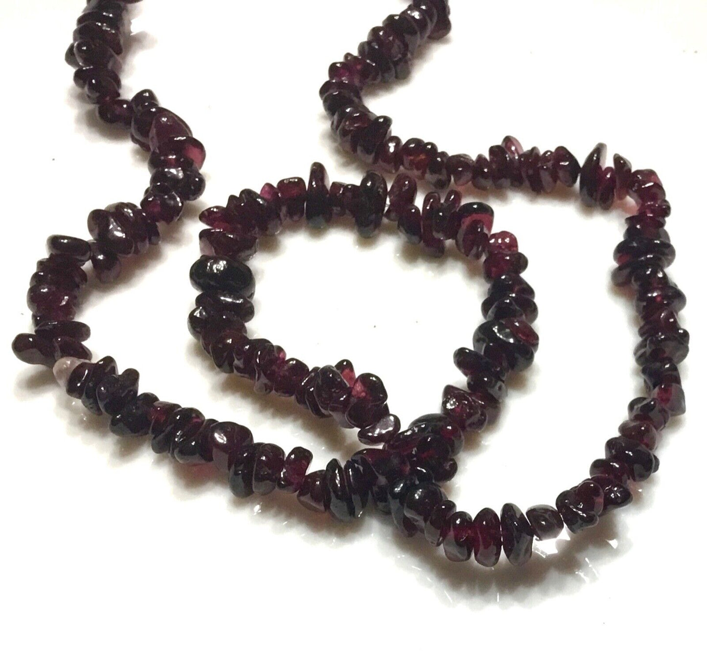 1x Strand 35cm Long Natural Stone Gemstone Chakra Crystal Chips Nugget with Hole