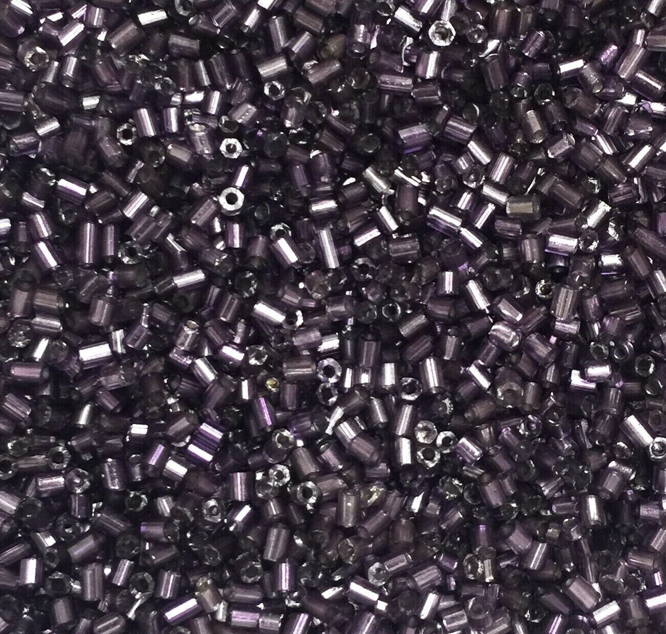 3000+ Bugle 2.5x2.0mm Glass Seed Tube Beads  - Choose Your Colour