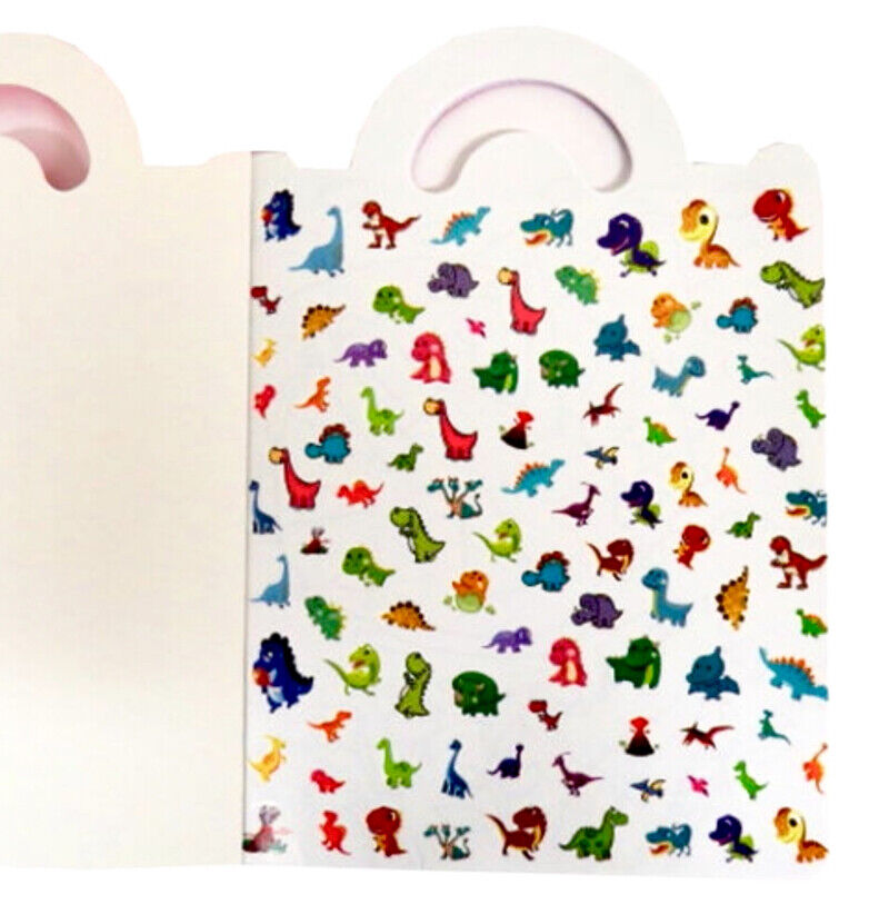 Kids Carry Sticker & Colouring Book - 2 Theme to Choose