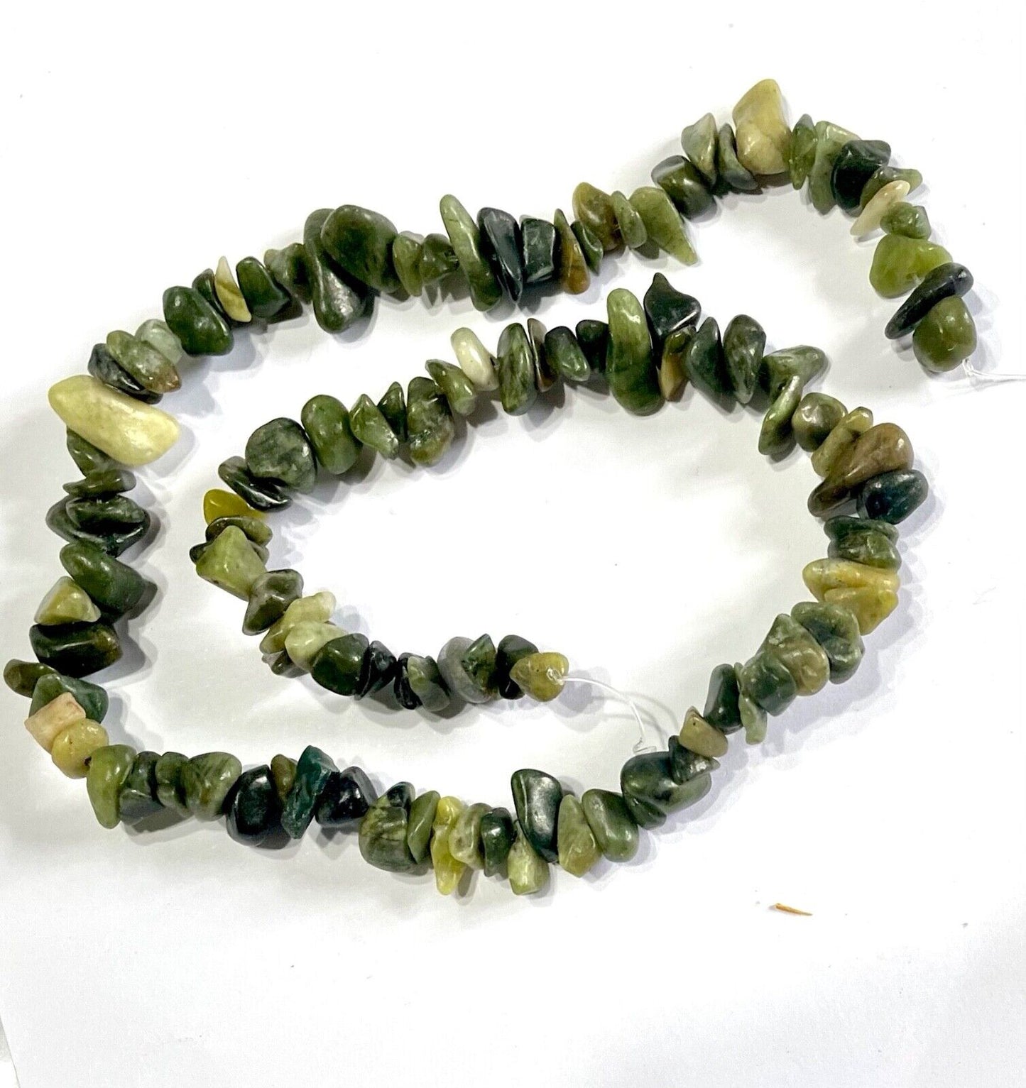 1x Strand 35cm Long Natural Stone Gemstone Chakra Crystal Chips Nugget with Hole