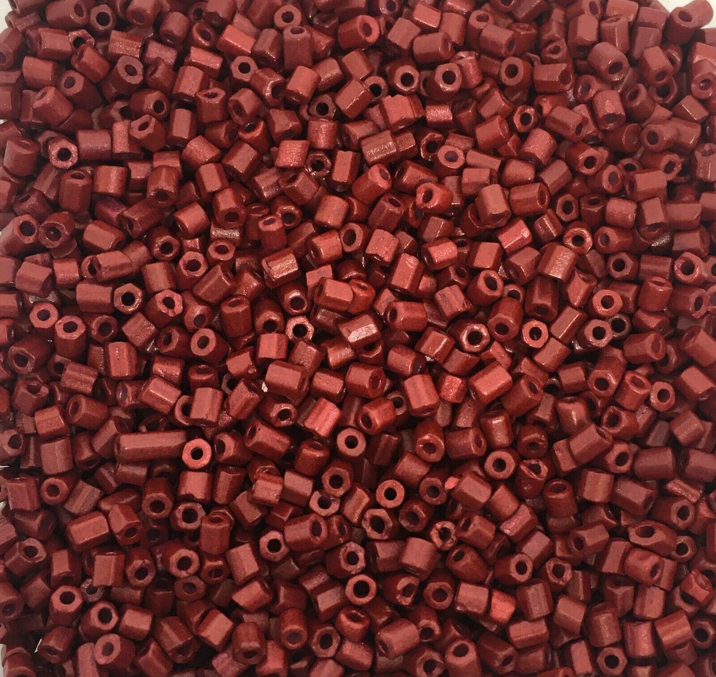 3000+ Bugle 2.5x2.0mm Glass Seed Tube Beads  - Choose Your Colour