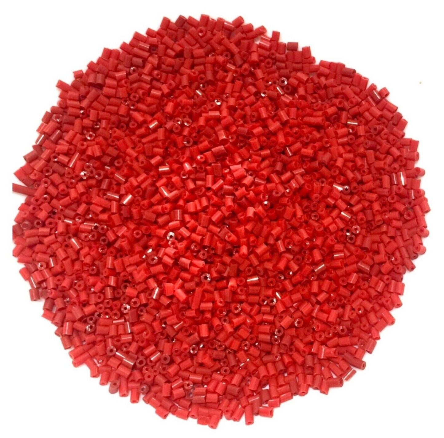 3000+ Bugle 2.5x2.0mm Glass Seed Tube Beads  - Choose Your Colour