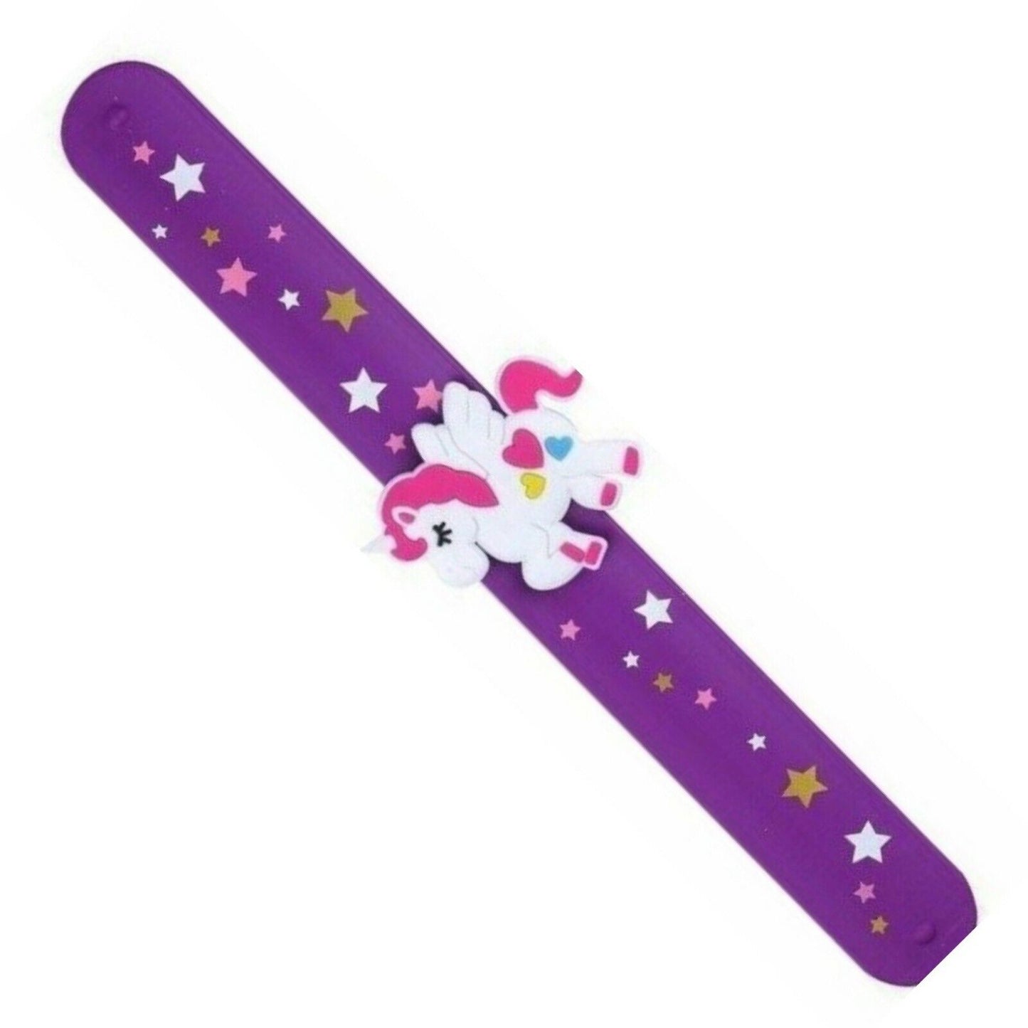 Hendbrandt Unicorn Slap Snap Band Bracelet - Choose Your Design and Colour