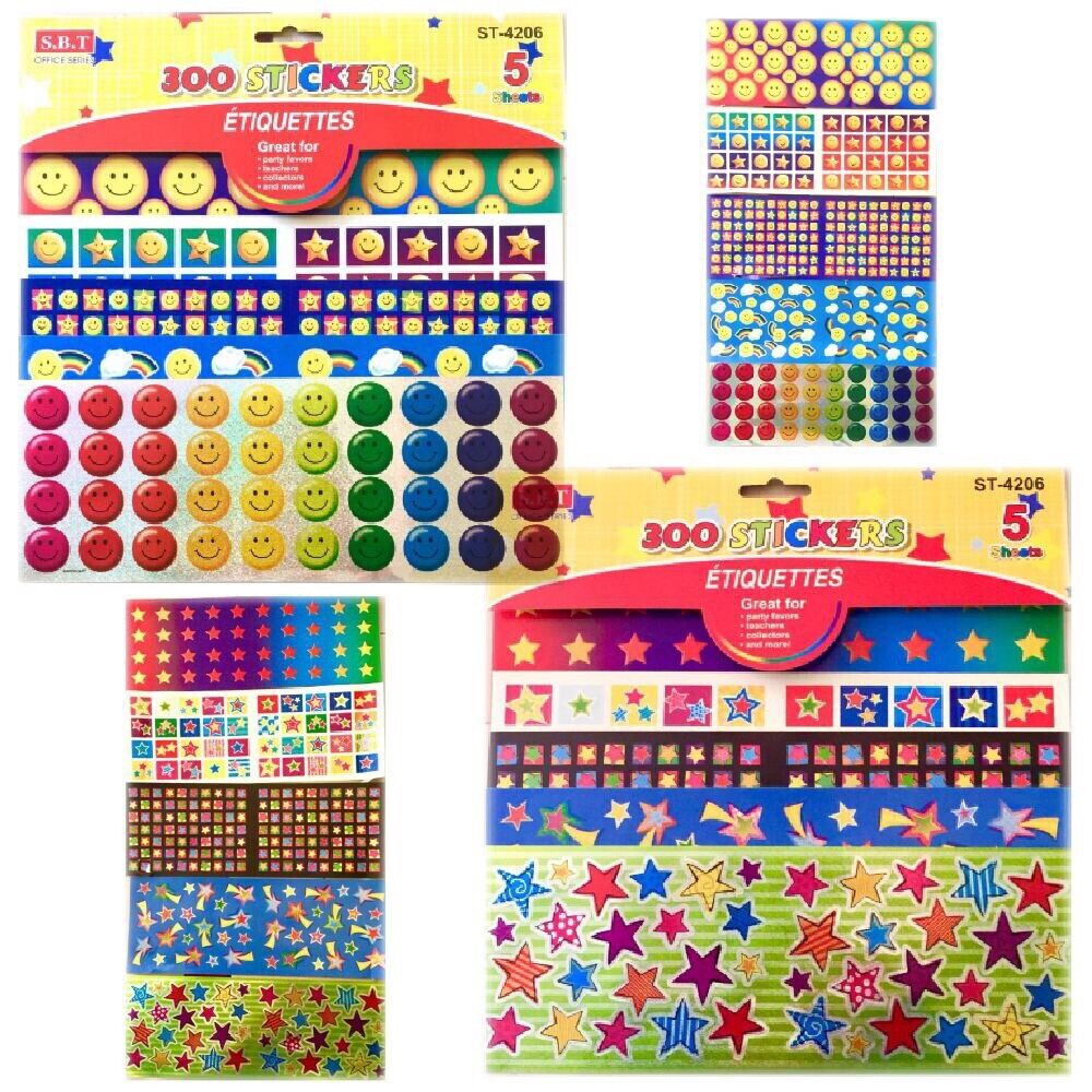 300x Stickers - 2 Design to Choose