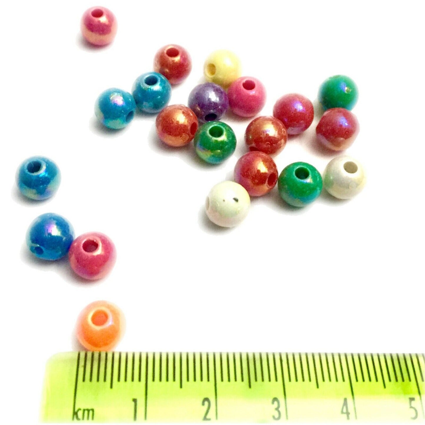 100x Mix Colour Mix Design 8mm Spacer Beads - Pick Your Style