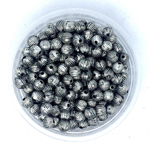 150x  Antique Tibetan Style 5/6mm Acrylic Spacer Beads - Choose Your Design