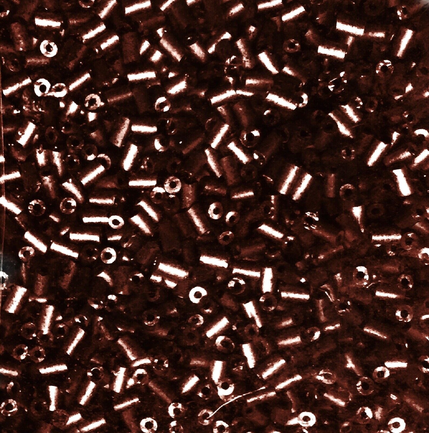 3000+ Bugle 2.5x2.0mm Glass Seed Tube Beads  - Choose Your Colour