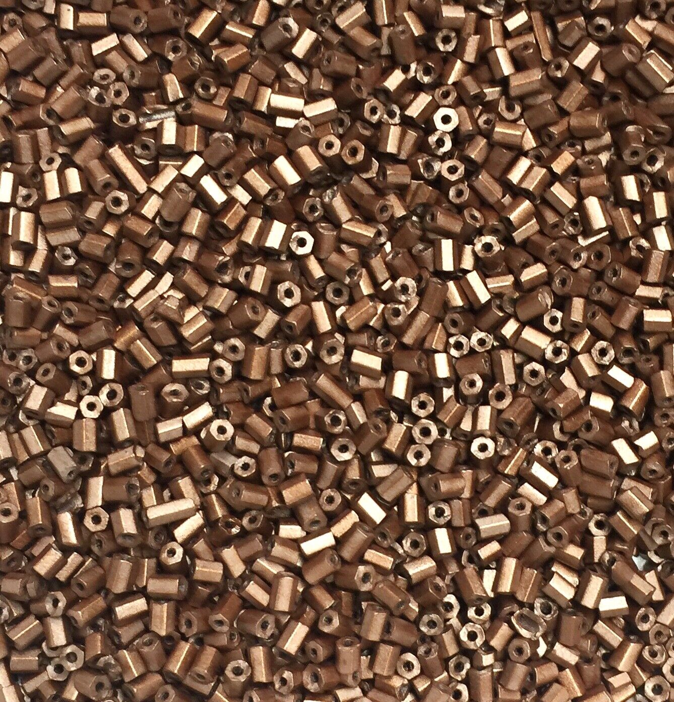 3000+ Bugle 2.5x2.0mm Glass Seed Tube Beads  - Choose Your Colour