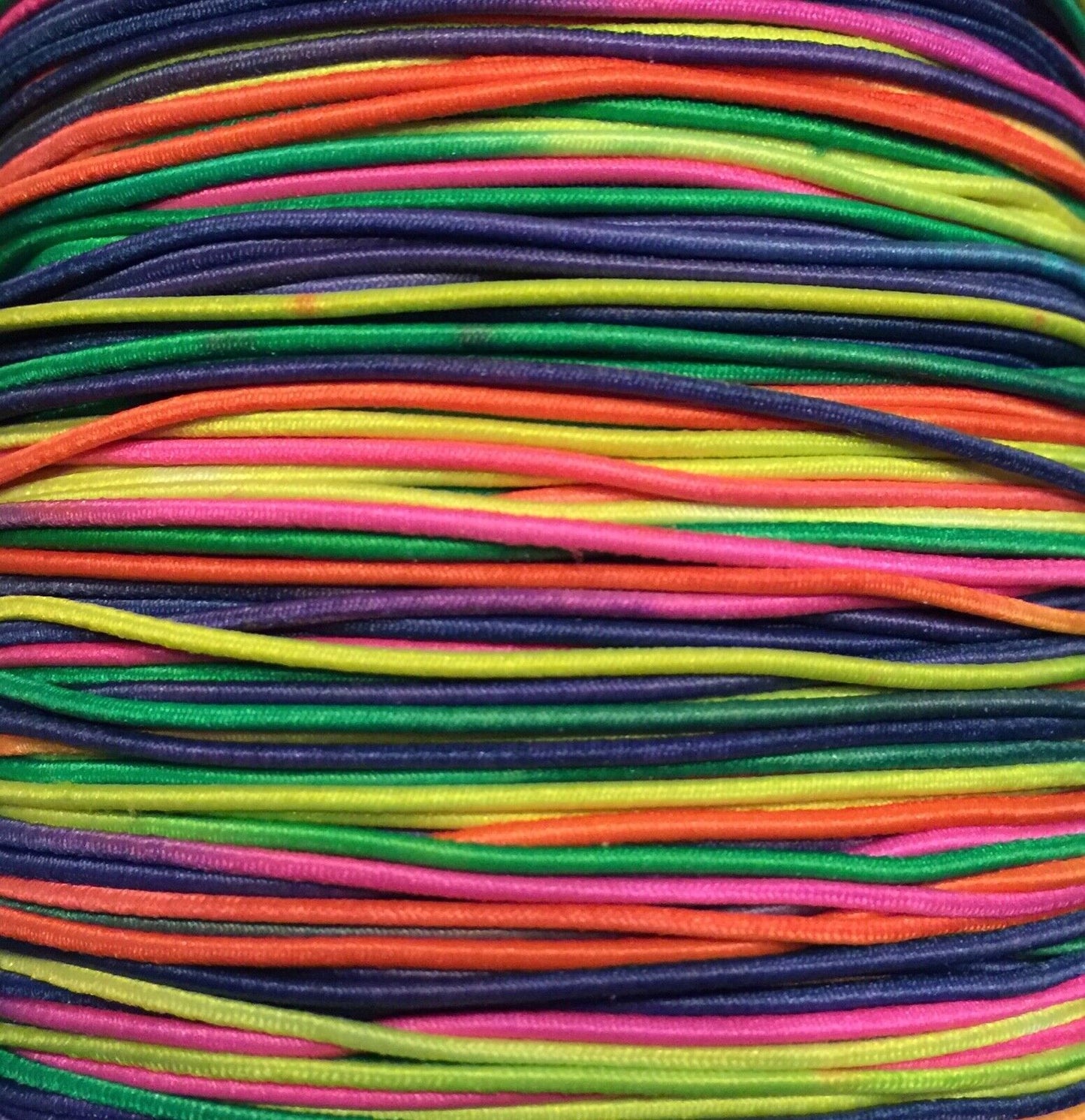 10x Yards 1mm Elastic Beading Crafting Cord - Pick your colour