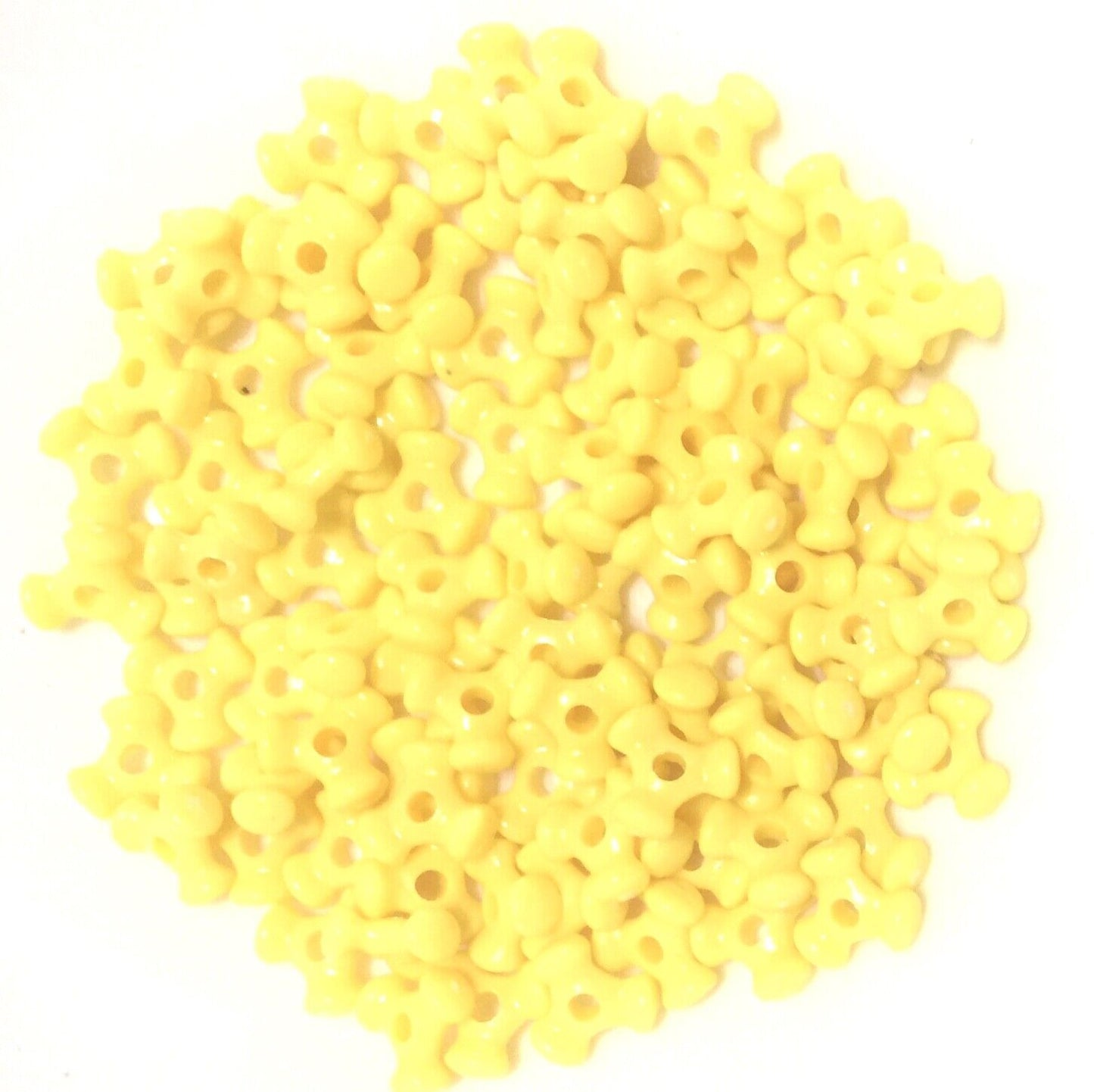 200x Mix Colour 10mm Tri-Beads for Jewellery Craft Making - Choose Your Colour