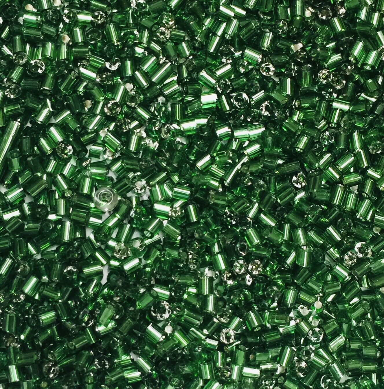 3000+ Bugle 2.5x2.0mm Glass Seed Tube Beads  - Choose Your Colour