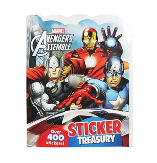 Marvel Avengers Assemble Sticker Treasury by Parragon (Paperback, 2015)