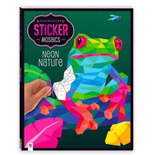 Hinkler Kaleidoscope Sticker Mosaic Painting Neon Nature