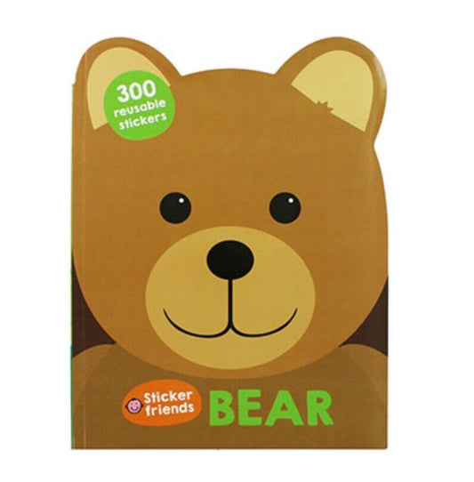 300x Sticker Friends Activity Book - Bear