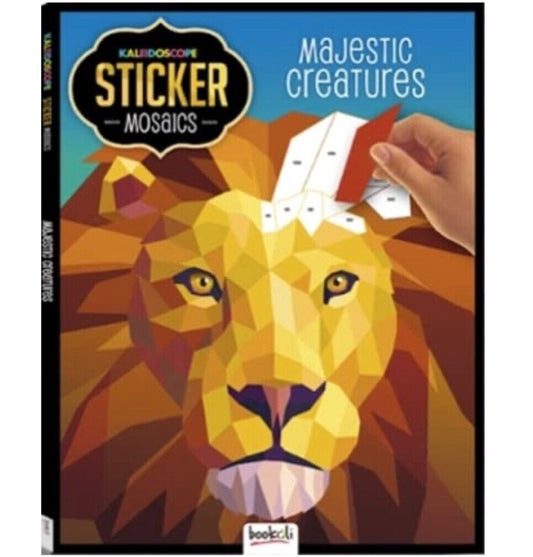 Hinkler Kaleidoscope Sticker Mosaic Painting Majestic Creatures