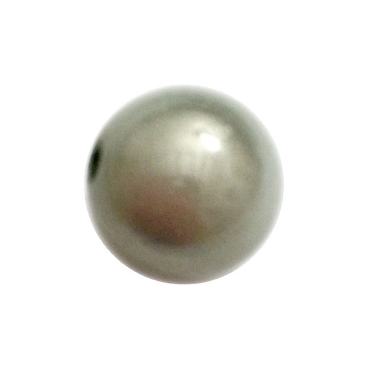 10x Silvery White 14mm Large Miracle Beads