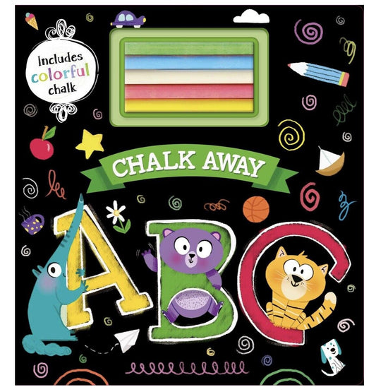 Chalk Away Wipe Clean Reusable Learn to Write Book