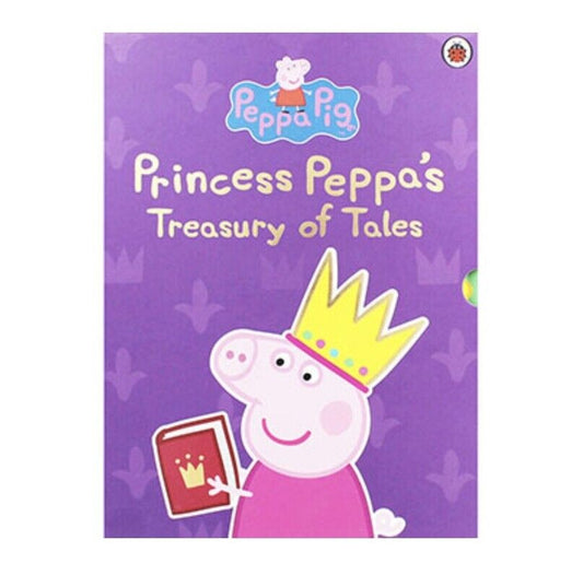 Peppa Pig Princess Peppa’s Eight (8x) Treasury of Tales (New Hardback)