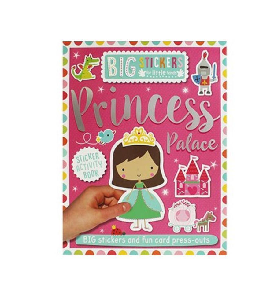 Big Stickers for Little Hands - Princess Palace by Dawn Machell