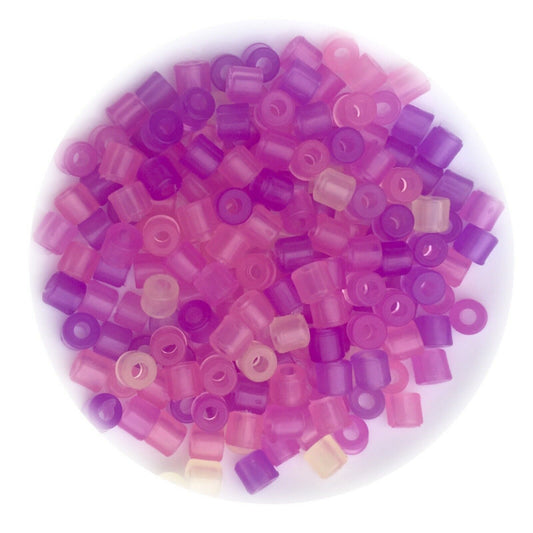 100x UV Colour Changing 6mm Barrel Tube Magic Beads - Choose Your Colour