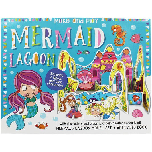 Mermaid Lagoon Activity Book and Model Set