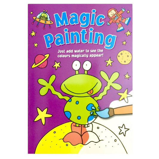 Lovely Day Theme Magic Painting Activity Book