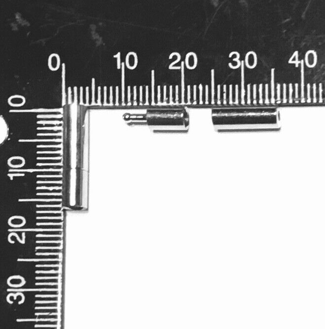 5pcs Screw Style Stainless Steel Magnetic Connector 16mm x 4mm